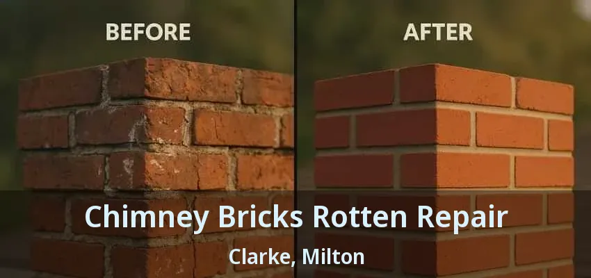 Chimney Bricks Rotten Repair Clarke, Milton - ON Chimney Bricks Rotten Repair Clarke, Milton - ON