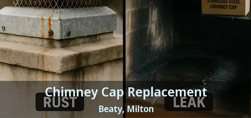 Chimney Cap Replacement Beaty, Milton - ON Chimney Cap Replacement Beaty, Milton - ON