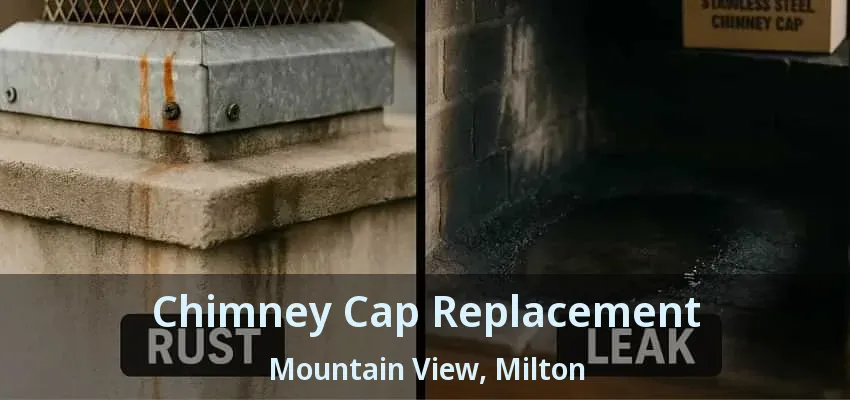 Chimney Cap Replacement Mountain View, Milton - ON Chimney Cap Replacement Mountain View, Milton - ON