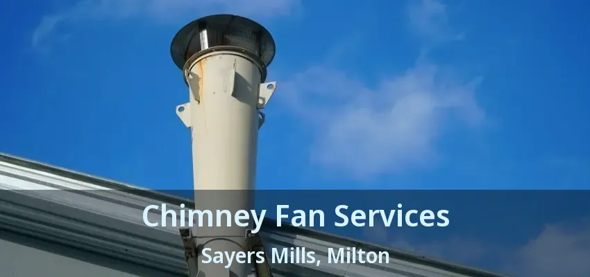 Chimney Fan Services Sayers Mills, Milton - ON