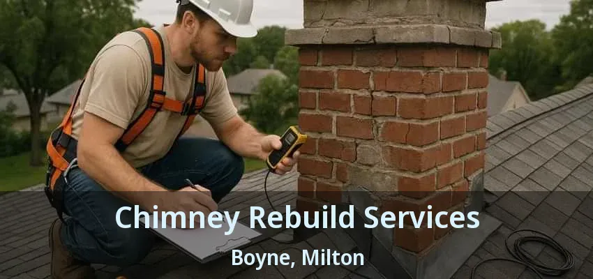 Chimney Rebuild Services Boyne, Milton - ON Chimney Rebuild Services Boyne, Milton - ON