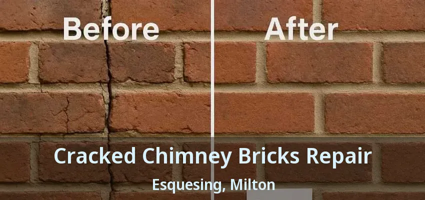 Cracked Chimney Bricks Repair Esquesing, Milton - ON Cracked Chimney Bricks Repair Esquesing, Milton - ON