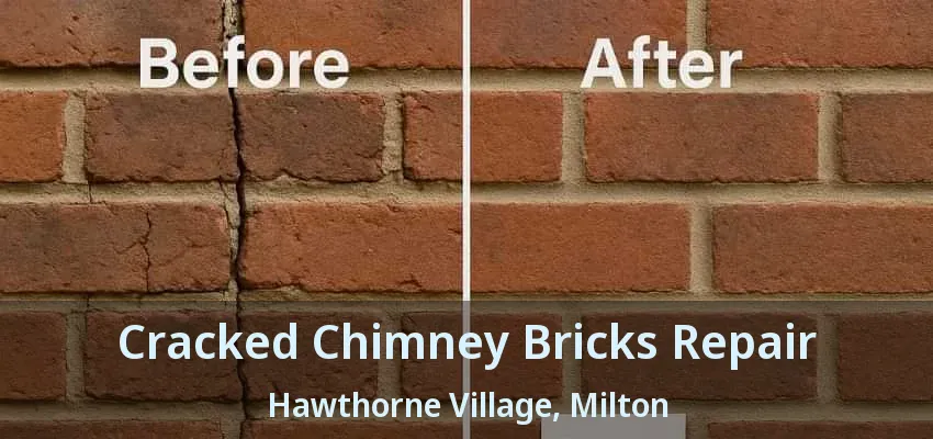 Cracked Chimney Bricks Repair Hawthorne Village, Milton - ON Cracked Chimney Bricks Repair Hawthorne Village, Milton - ON