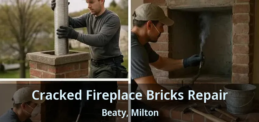 Cracked Fireplace Bricks Repair Beaty, Milton - ON Cracked Fireplace Bricks Repair Beaty, Milton - ON