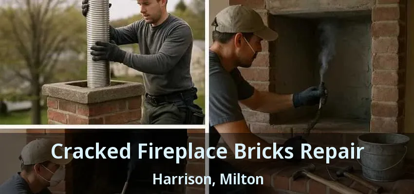 Cracked Fireplace Bricks Repair Harrison, Milton - ON Cracked Fireplace Bricks Repair Harrison, Milton - ON