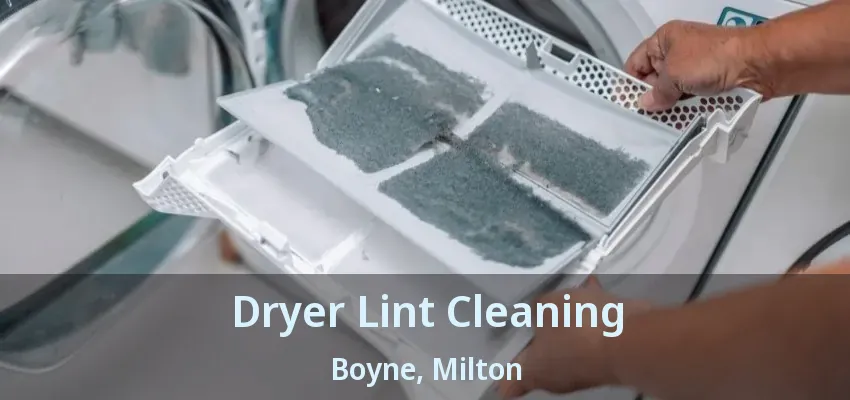 Dryer Lint Cleaning Boyne, Milton - ON