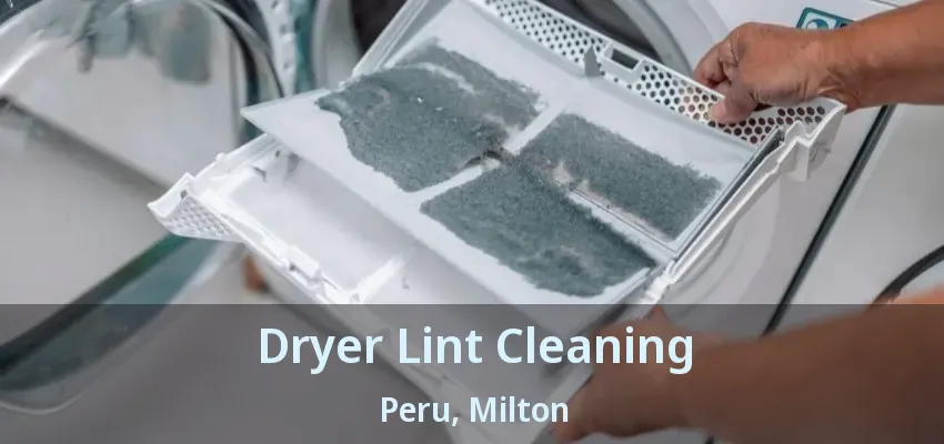 Dryer Lint Cleaning Peru, Milton - ON
