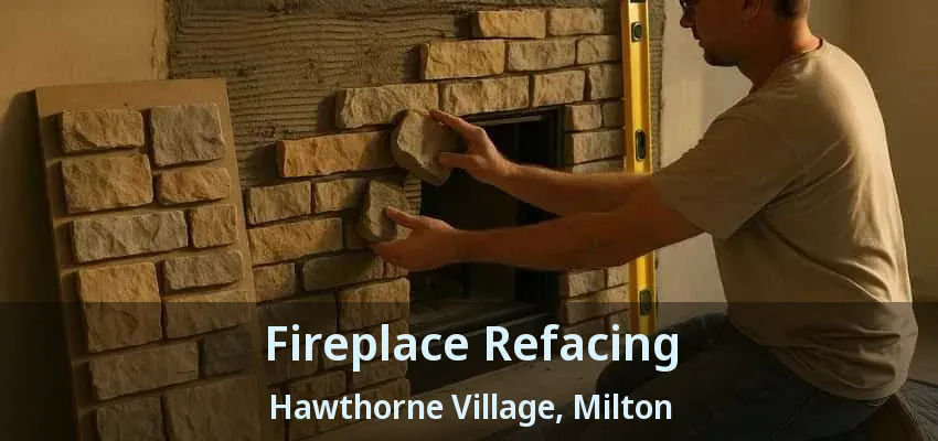 Fireplace Refacing Hawthorne Village, Milton - ON Fireplace Refacing Hawthorne Village, Milton - ON
