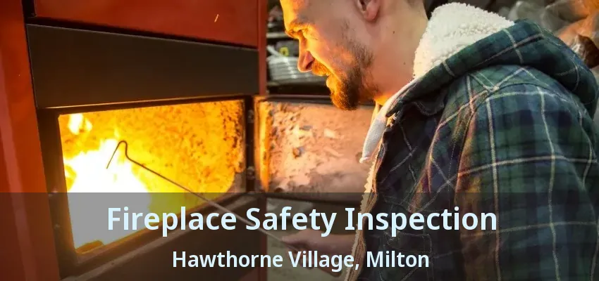 Fireplace Safety Inspection Hawthorne Village, Milton - ON
