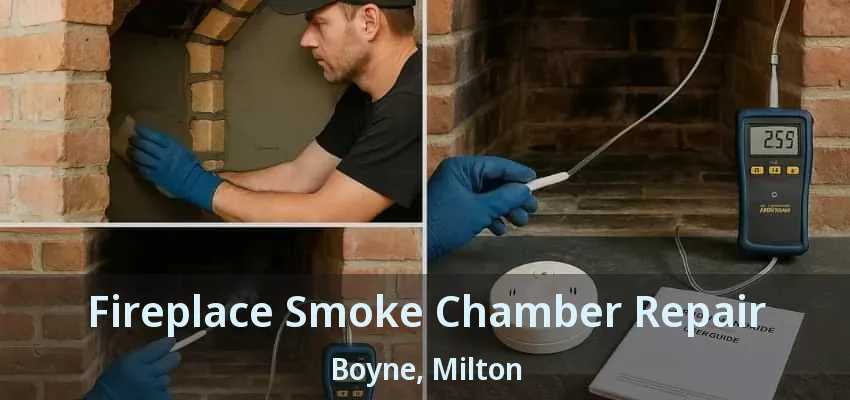 Fireplace Smoke Chamber Repair Boyne, Milton - ON Fireplace Smoke Chamber Repair Boyne, Milton - ON