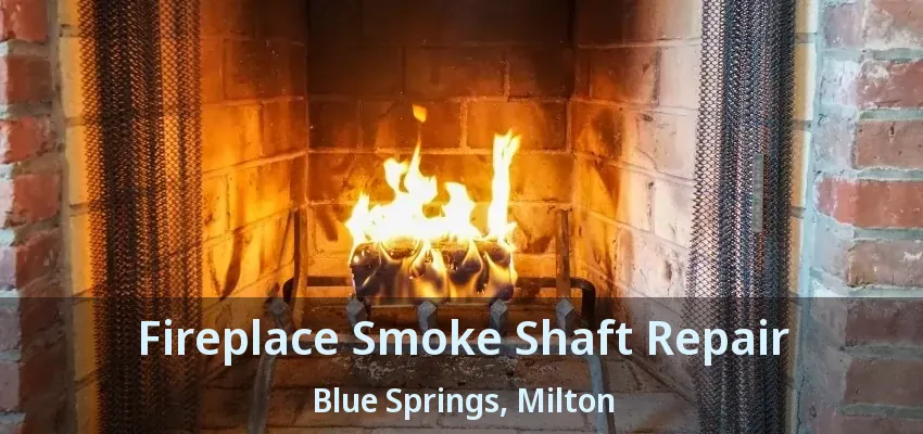 Fireplace Smoke Shaft Repair Blue Springs, Milton - ON
