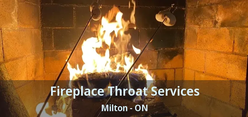 Fireplace Throat Services Milton - ON