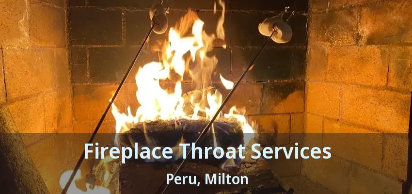 Fireplace Throat Services Peru, Milton - ON