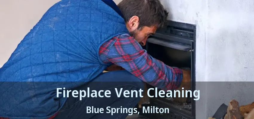 Fireplace Vent Cleaning Blue Springs, Milton - ON
