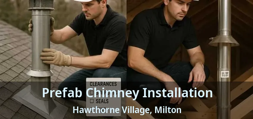 Prefab Chimney Installation Hawthorne Village, Milton - ON Prefab Chimney Installation Hawthorne Village, Milton - ON