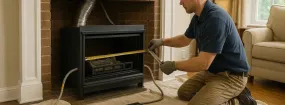 Fireplace Conversion Services Peru, Milton